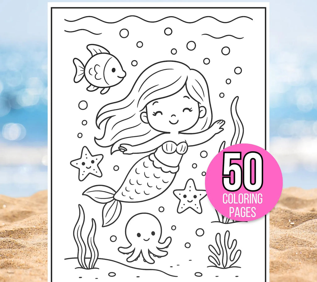 Summer Coloring Book