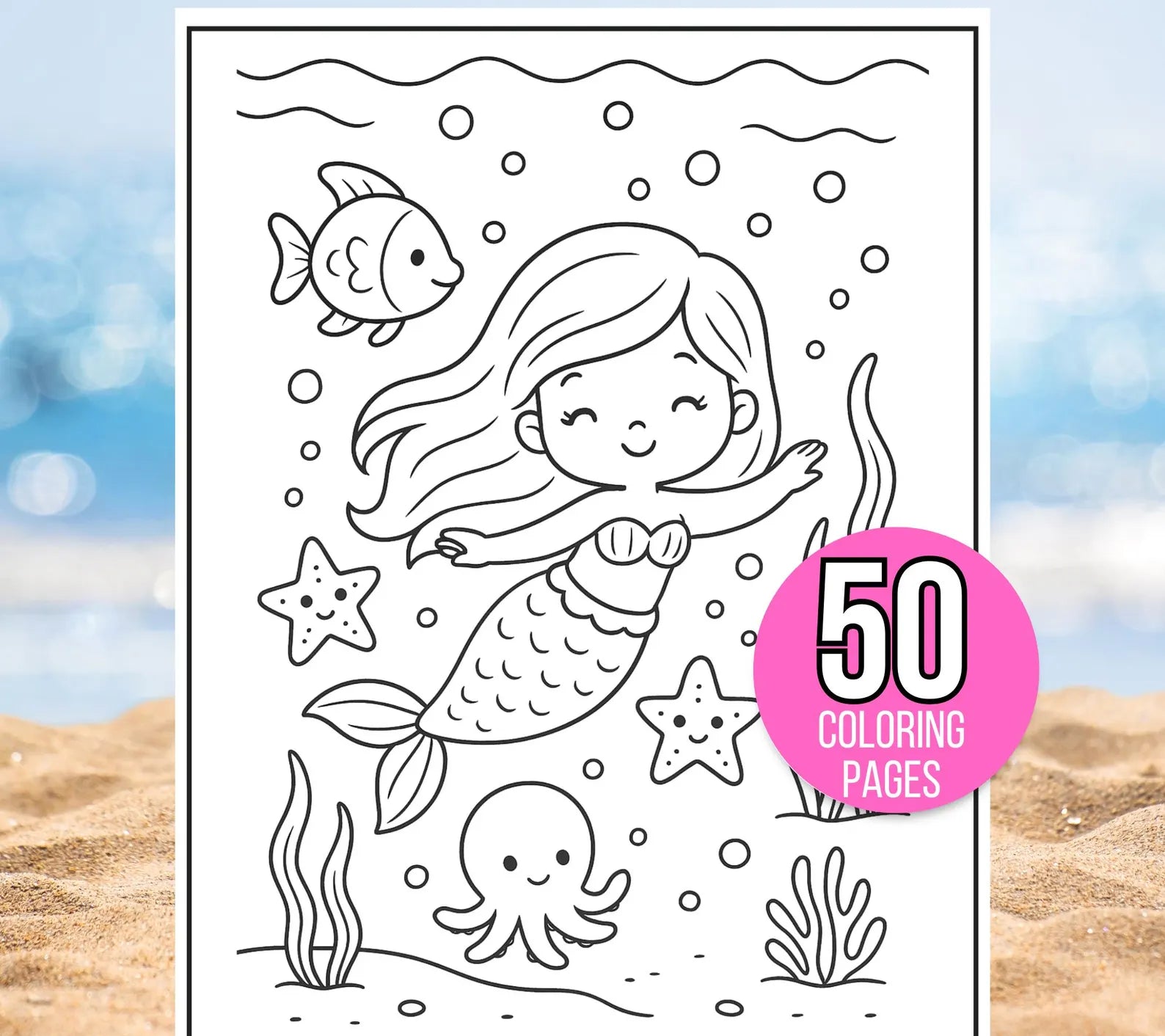 Summer Coloring Book